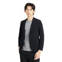 利郎轻时尚男装【超薄空调服】西服男锦氨皮肤衣西装外套Q4XKF31 黑色 185A