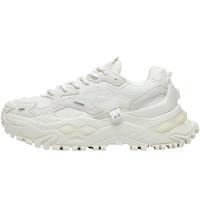 FILA 斐乐女鞋2025老爹鞋硬糖鞋休闲鞋厚底运动鞋跑步鞋 棉花糖/银-K-MM 37.5