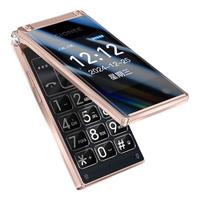 金立(Gionee)Z11 4G全网通翻盖老人手机 超长待机双卡双待 大屏大字大声音老年机 备用功能机 金色