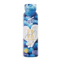 蒙牛真果粒花果奶昔接骨木花蓝莓风味酸奶饮品PET瓶230g×1瓶