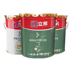 立邦 乳胶漆内墙家用油漆  [荷净抗污全效] 54L 套装(2面1底) 免费调色