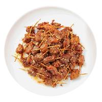 牛勇气 国产牙签牛肉串净重400g微腌空气炸锅烧烤油炸生鲜食材 源头直发