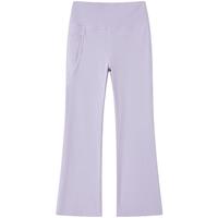 波司登(BOSIDENG)25年夏季休闲运动防晒长裤女童UPF100+舒适九分裤T250923102 梦幻紫6004 140 /55