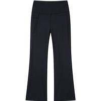 波司登(BOSIDENG)25年夏季休闲运动防晒长裤女童UPF100+舒适九分裤T250923102 黑色8056 150 /61