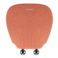 乔氏汽车坐垫汽车四季通用坐垫主驾驶单片后排座椅垫货车垫 橙色-主副驾驶装-四季透气 镭射冲孔