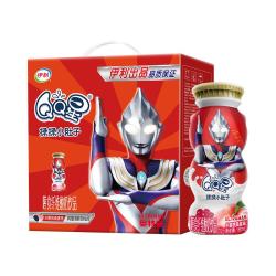 伊利 QQ星伊利揉揉小肚子儿童酸奶?水蜜桃桑葚味180ml*16盒