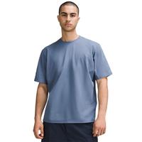 露露乐蒙lululemon丨Pique 男士超宽松款珠地 T 恤 LM3EM5S 绿洲蓝 M