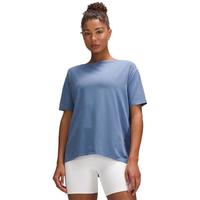 露露乐蒙lululemon丨Back in Action 女士短袖 T 恤 LW3DMLS 绿洲蓝 XS /4 绿洲蓝 线上专售