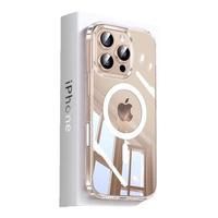 Smorss【自带拍照按键】适用苹果16promax手机壳iphone16pro保护套16透明磁吸Ai相机按键全包触控防摔 【苹果16】一键触控丨超强磁吸