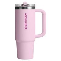 STANLEY巨无霸杯PRO吸管杯水杯保温杯大容量办公不锈钢杯子887ML-樱花粉