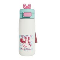迪士尼（Disney）水杯儿童保温杯直饮喝水杯316不锈钢保温水壶便携户外HM3476N 米妮/蝴蝶结【直饮杯】 600ml