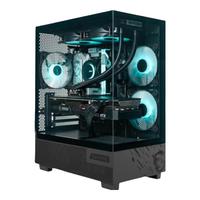 微星 AMD新锐龙R5 9500F/5600GT/9600X/RTX5060Ti8GDIY组装电脑主机设计渲染台式整机 R5+RX5700XT 8G|