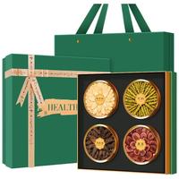 福东海 铁皮石斛西洋参片鹿茸羊肚菌四拼礼盒155克滋补长辈