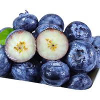 京鲜生 云南蓝莓18mm 2盒装+大连樱桃4J级250g 生鲜水果 250g(净重) 4J级+蓝莓2盒