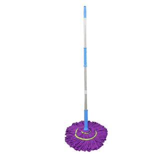  home maid/美家生活 免手洗 吸水拖把 不锈钢杆 拖布  必卡锁拧水拖把