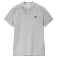 2024年春夏款华夫格polo针织品牌刺绣短袖POLO衫男款