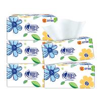 心相印;MIND ACT UPON MIND心相印抽纸100抽家用餐巾纸家庭装实惠面巾纸母婴适用 3层 100抽*1包