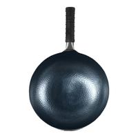 孟大锤 章丘款炒锅手 工锻打铁锅 鱼鳞款单锅 30cm