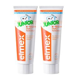 Elmex 含氟儿童牙膏6-12岁防蛀防龋齿青少年换牙期护龈50ml*2