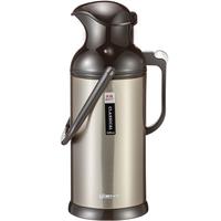 山點水保温壶家用热水瓶大容量3200ml暖壶不锈钢保温瓶开水瓶 【一键开盖款】 金色3.2L