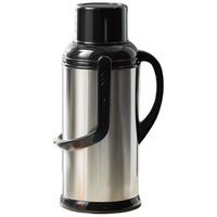 山點水保温壶3.2L大容量热水瓶家用暖瓶暖壶保温水壶用宿舍开水瓶 钢本色3200ml