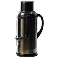 山點水保温壶3.2L大容量热水瓶家用暖瓶暖壶宿舍保温水壶 珠光黑3200ml