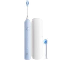 京东京造 声波电动牙刷Lite蓝 3模式+2支缓震包胶刷头+收纳盒 长续航牙刷成人电动牙刷儿童男生女