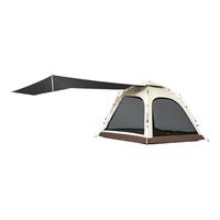 挪客户外 Ango自动速开帐篷天幕三合一户外露营 橡木棕/3人小号/带天幕