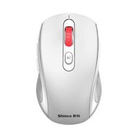 新科智能AI语音办公鼠标蓝牙游戏鼠标无线蓝牙双模（AI文案创作 语音打字翻） M3白