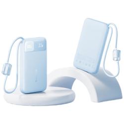 倍思 22.5W快充 充电宝 自带线  10000mAh 蓝