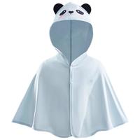 贝肽斯凉盾儿童防晒衣2025夏季薄款冰丝男女童披肩防晒斗篷胖达80 UPF150+宝宝防晒-胖达熊猫 80 【身高73-80cm】
