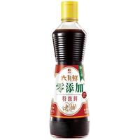 六月鲜 0%添加防腐剂 老抽酱油 瓶装 500mL