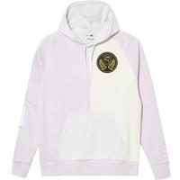 刺绣徽标撞色 男女款连帽套头衫运动卫衣MIX BADGE