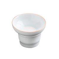 逸居客(YIJUKE)青瓷茶漏茶滤茶叶过滤网分离茶隔泡茶陶瓷滤茶器茶具配件
