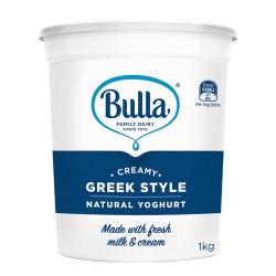 Bulla 澳洲希腊式酸奶量贩装1kg源头直发