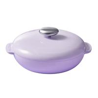 VELOSAN琅锅锅铸铁锅焖焗锅辅食锅煲汤锅炖锅大容量微压锅燃气电磁炉