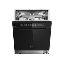 美的(Midea)【晶焰W66Pro 】洗碗机嵌入式16套大容量智能投放万向五臂飓风洗全腔深烘VDE认证门店同款