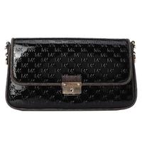迈克.科尔斯(MICHAEL KORS)MK女包 Bradshaw腋下法棍包 黑色 30F1G2BL1A BLACK