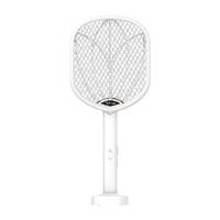 雅格(YAGE)电蚊拍充电式家用强力灭蚊灯灭蚊拍紫光诱蚊带底座灭蚊