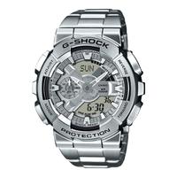卡西欧(CASIO)手表 G-SHOCK 全金属系列防震防水男士手表 GM-110D-8APR