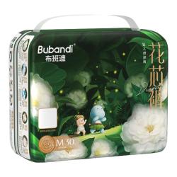 布班迪 山茶花花芯裤纸尿裤 M码 30片