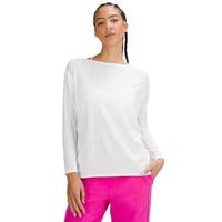 露露乐蒙lululemon 丨Back in Action 女士长袖 T 恤 LW3CXFS 白色 3XS /0