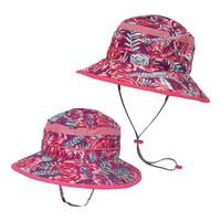 SUNDAY AFTERNOONSSundayAfternoons婴儿童渔夫帽卡通可爱透气防晒遮阳便携可折叠 粉色花园 儿童 S码