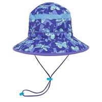 SUNDAY AFTERNOONSSundayAfternoons婴儿童渔夫帽卡通可爱透气防晒遮阳便携可折叠 薰衣草紫蝴蝶 儿童 S码