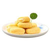 玖嘉久鱼丸芝士包心鱼丸160g火锅食材关东煮麻辣烫丸子麻薯芝士年糕 黄金芝心烧160g