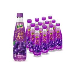百事 玫瑰香葡萄味碳酸饮料 450ml*12瓶 整箱装