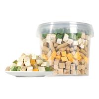 parlmu帕蓝姆冻干猫咪猫零食狗零食鸡胸肉冻干鸡肉粒5种混合冻干桶500g 五拼冻干 | 500g