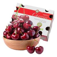 思绮国产车厘子大樱桃【多地次日达】山东/大连 水果整箱 3斤(净重) 精选装 人工精挑 甄选果 22-26mm