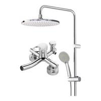 摩恩（MOEN）淋浴花洒套装 多功能手持花洒喷头 230mm节水顶喷 淋浴缸龙头套装