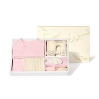 babycare新生儿盒衣服婴儿周岁初生宝宝用品大全 泡泡粉 59cm  【柔润山茶花】泡泡粉